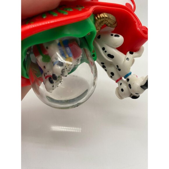 Disney 101 Dalmatians Snow Globe Ornament McDonald's Happy Meal Collectible Toy - Picture 9 of 9